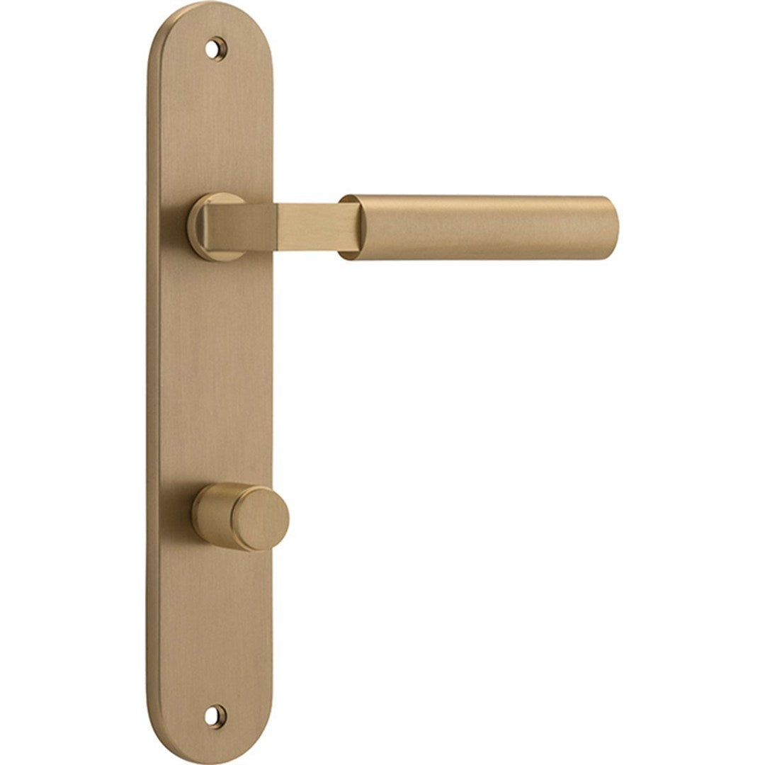 Iver Berlin Privacy Lever Oval Plate 237 X 50 X 60mm
