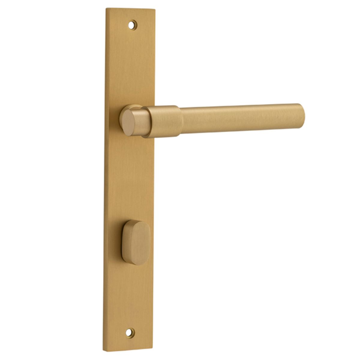 Iver Helsinki Privacy Lever Set Rect Backplate 250 X 48 X 44mm