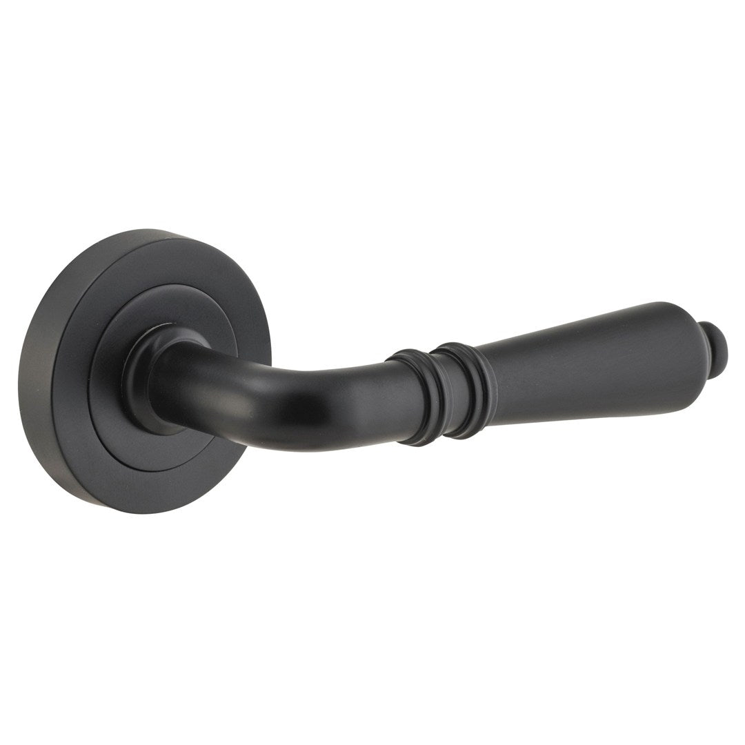 Iver Sarlat Passage Lever Rnd Backplate 52 X 56mm