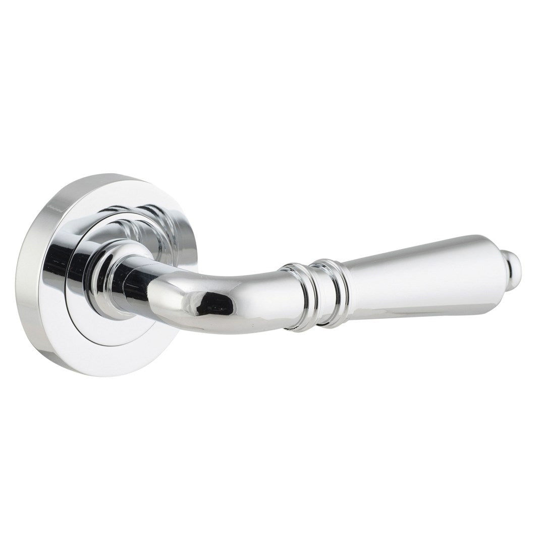 Iver Sarlat Passage Lever 1/2 Set Rnd Backplate Right Hand 52 X 56mm