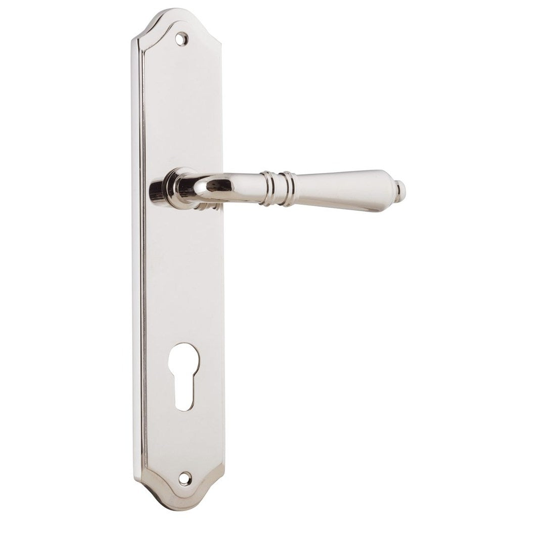 Iver Sarlat Entrance Lever Set Rect Backplate 240 X 38 X 55mm