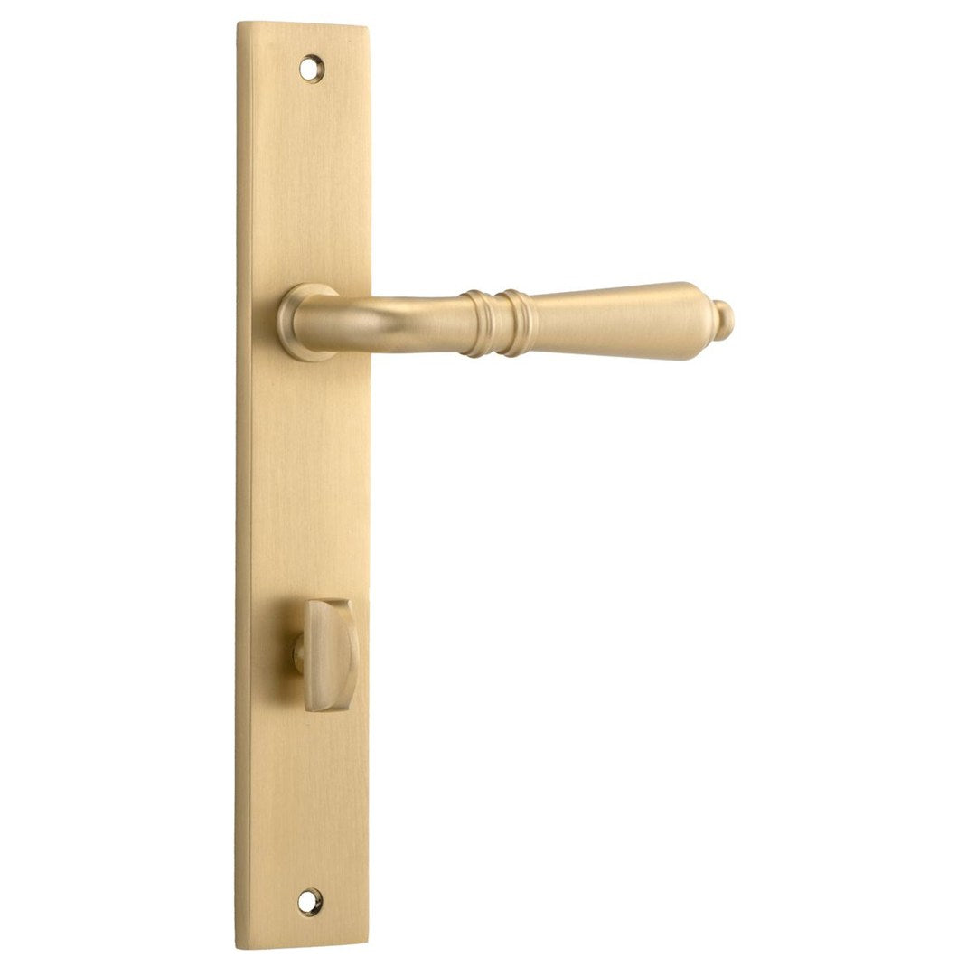 Iver Sarlat Privacy Lever Set Rect Backplate 240 X 38 X 53mm