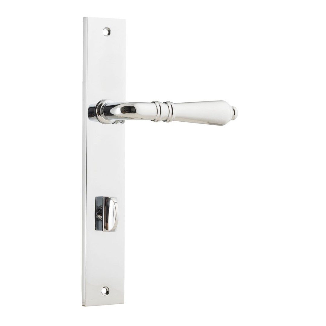 Iver Sarlat Privacy Lever Set Rect Backplate 240 X 38 X 53mm
