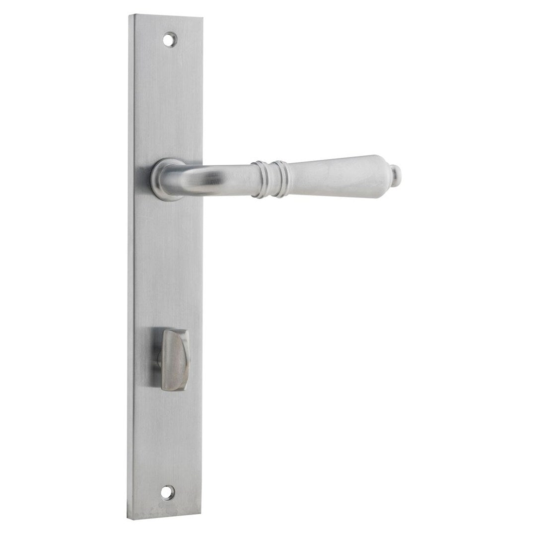 Iver Sarlat Privacy Lever Set Rect Backplate 240 X 38 X 53mm