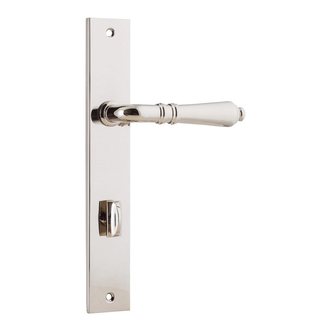 Iver Sarlat Privacy Lever Set Rect Backplate 240 X 38 X 53mm