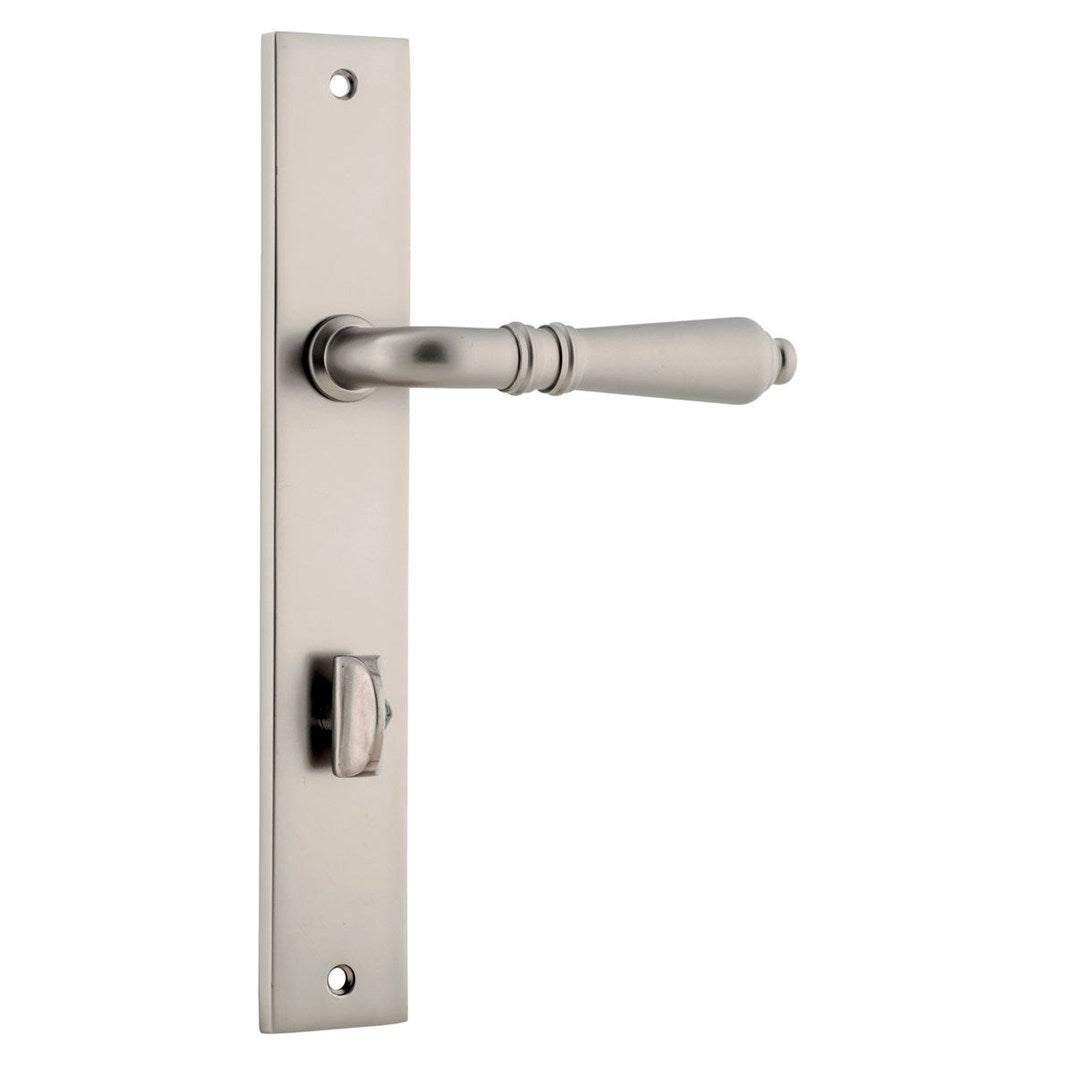 Iver Sarlat Privacy Lever Set Rect Backplate 240 X 38 X 53mm