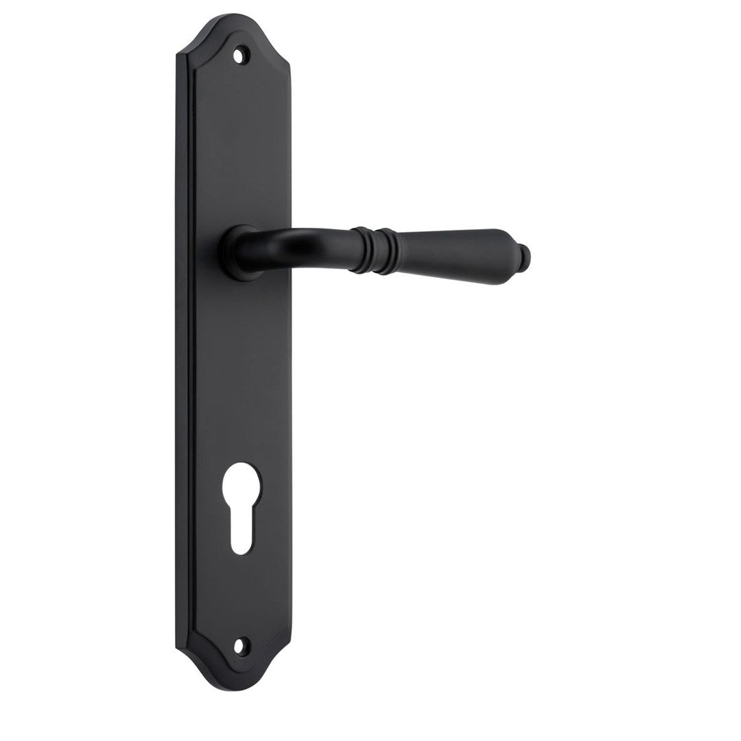 Iver Sarlat Entrance Lever Set Shouldered Backplate 250 X 48 X 55mm