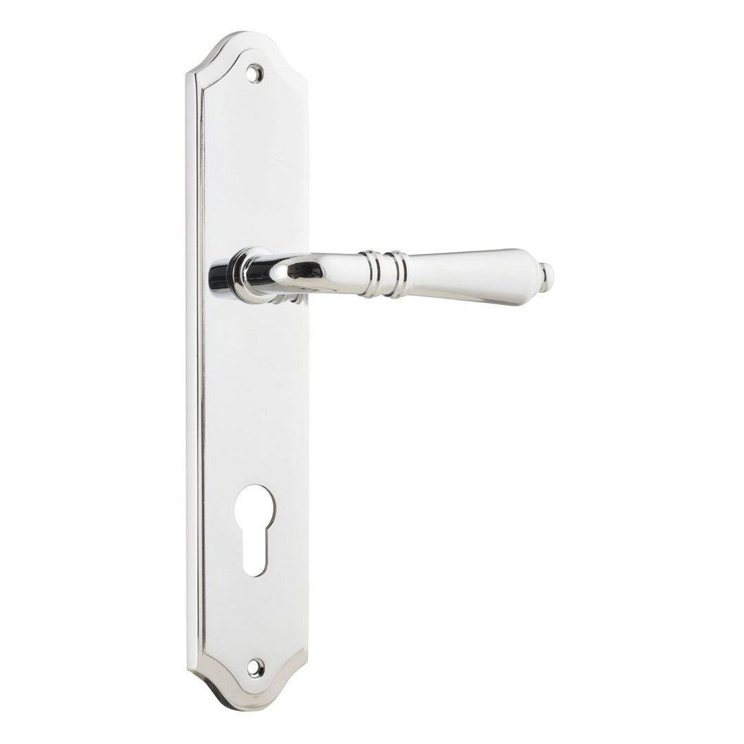Iver Sarlat Entrance Lever Set Shouldered Backplate 250 X 48 X 55mm
