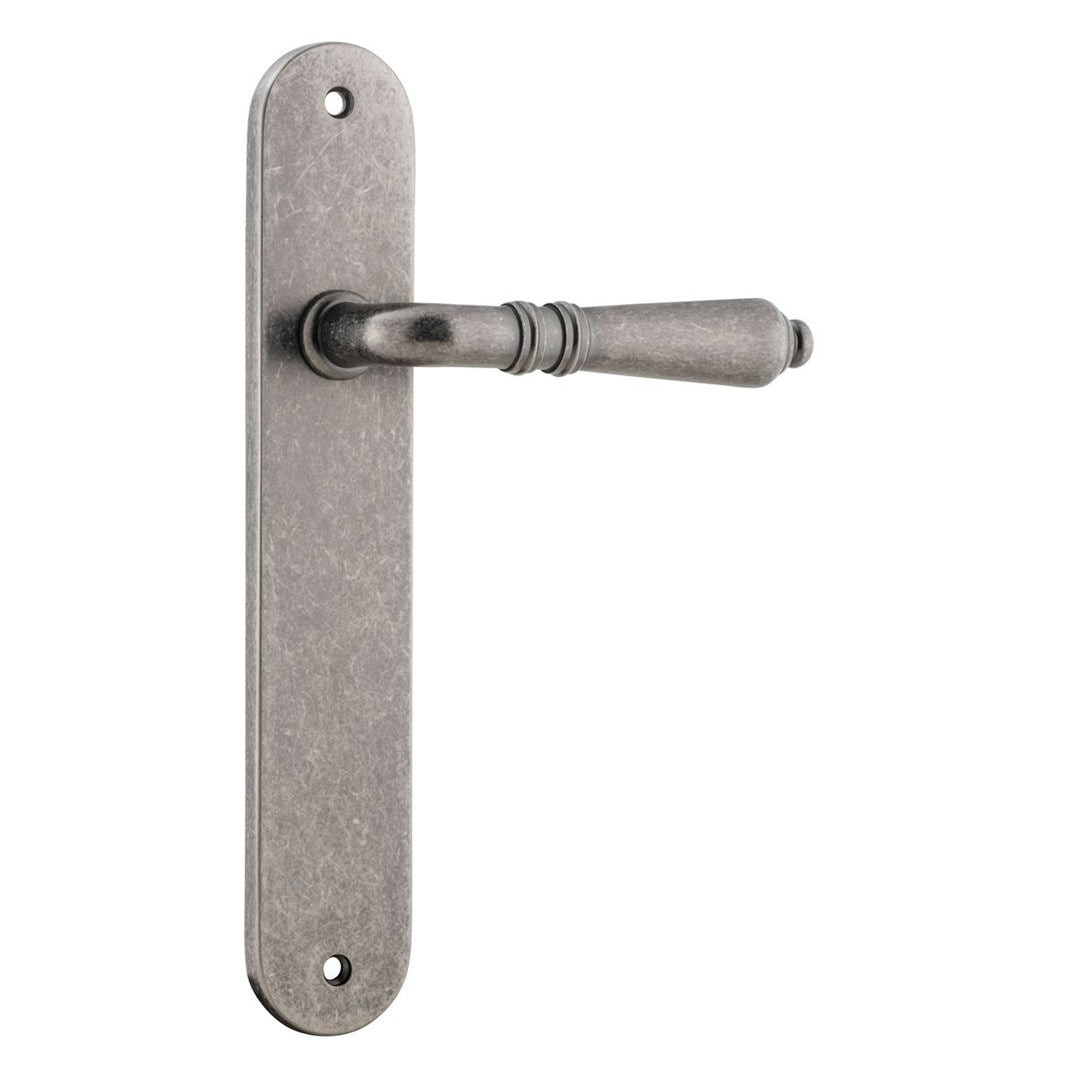 Iver Sarlat Passage Lever 1/2 Set Oval Backplate Left Hand 240 X40 X 53mm