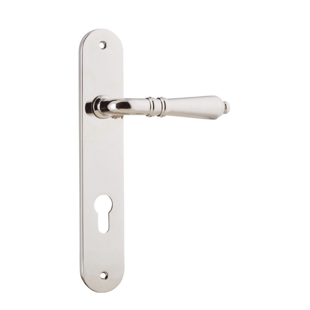 Iver Sarlat Entrance Lever Set Oval Backplate 230 X 40 X 53mm