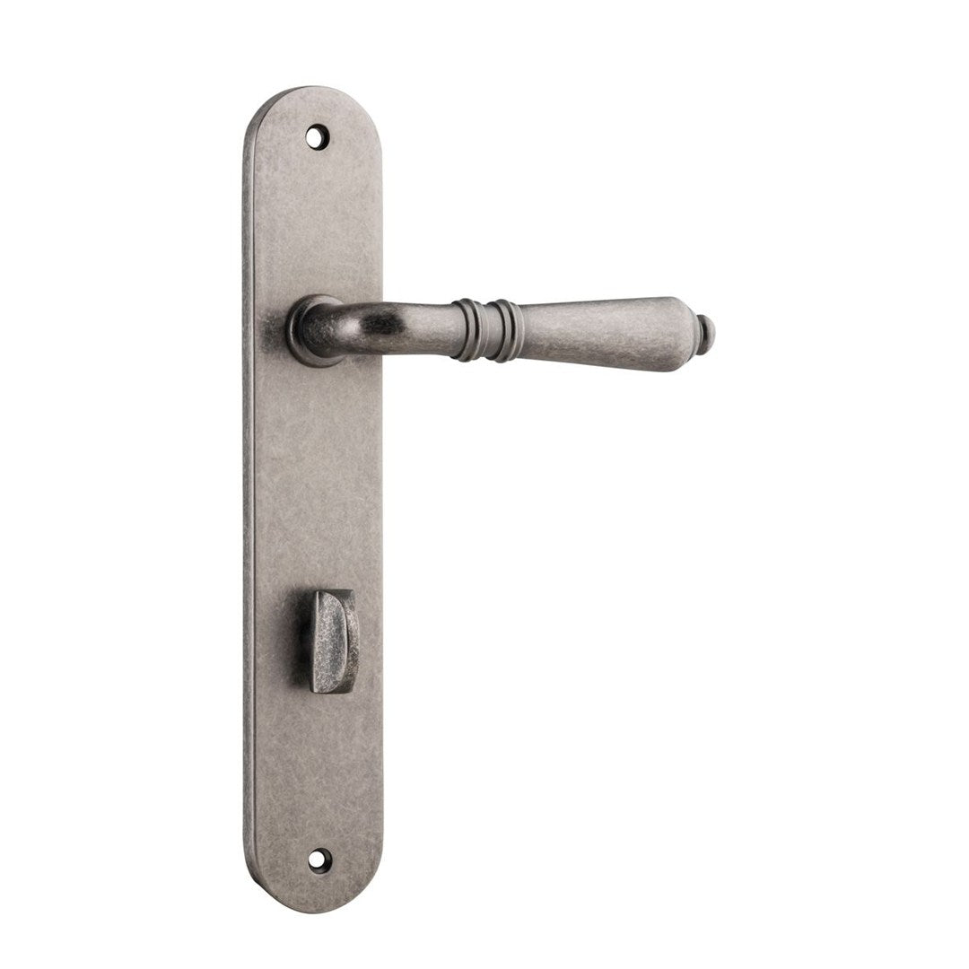 Iver Sarlat Privacy Lever Set Oval Backplate 240 X 40 X 53mm