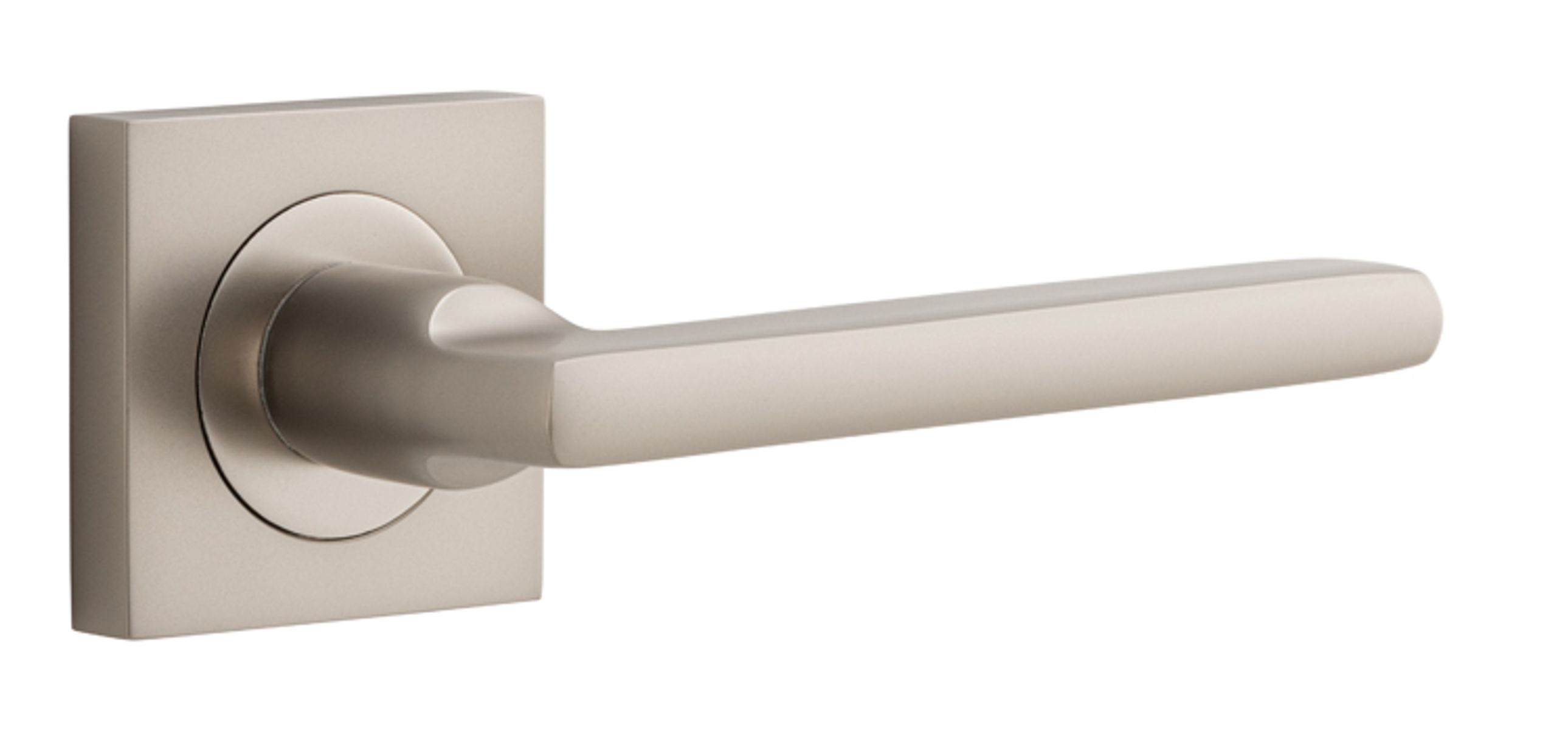 Iver Baltimore Lever 1/2 Set 52 X 55mm Left Sq Backplate
