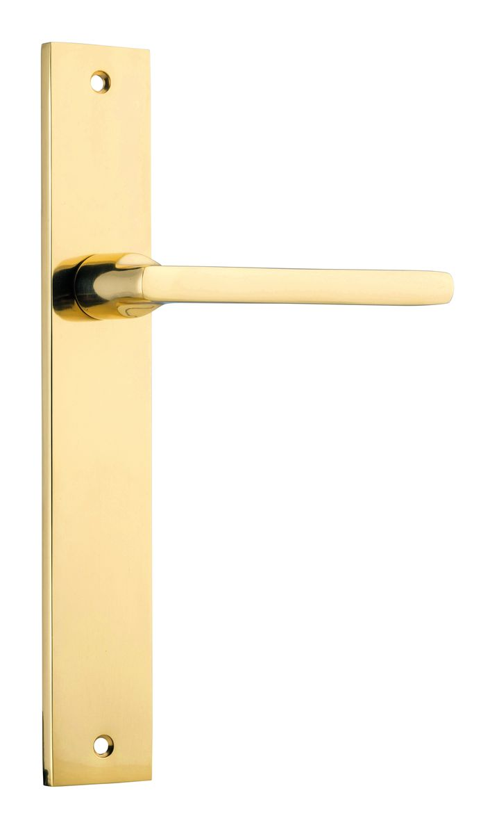 Iver Baltimore Passage Lever Set Rect Backplate 240 X 38 X 55mm