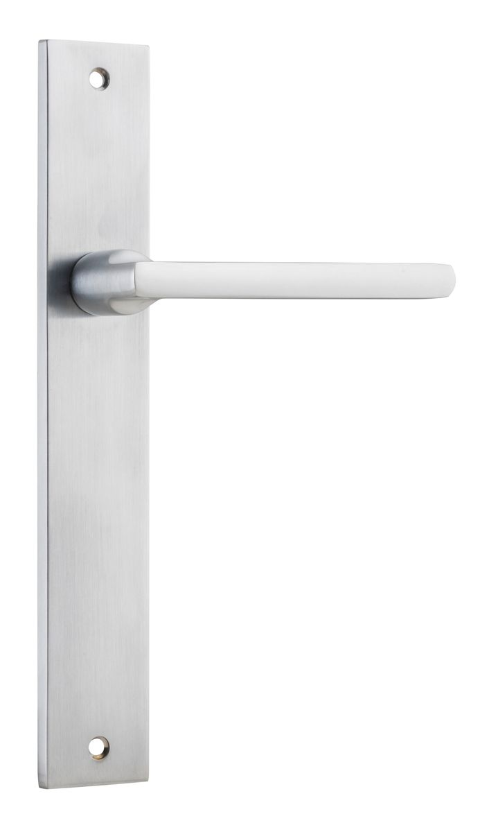Iver Baltimore Passage Lever Set Rect Backplate 240 X 38 X 55mm