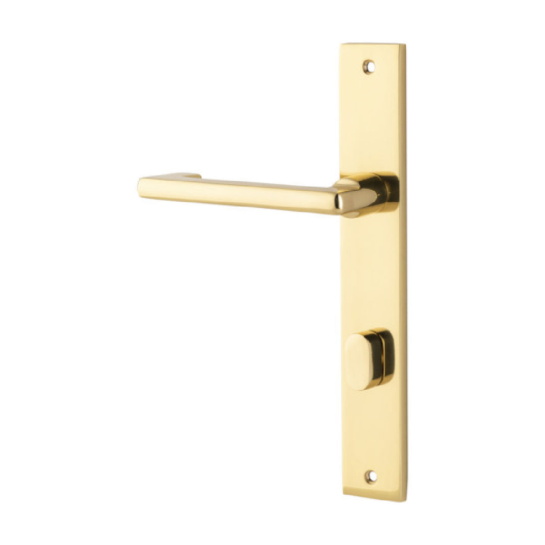 Iver Baltimore Lever 1/2 Set Rect Backplate Left Hand 240 X 38 X 55mm