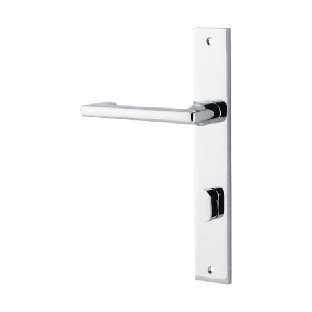 IVER BALTIMORE LEVER 1/2 SET RECT BACKPLATE LEFT HAND 240 X 38 X 55MM