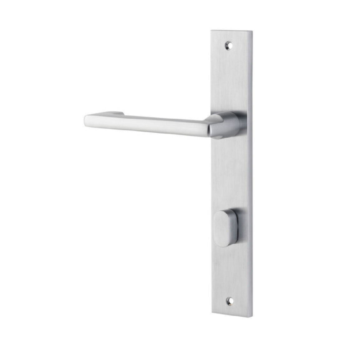 Iver Baltimore Lever 1/2 Set Rect Backplate Left Hand 240 X 38 X 55mm