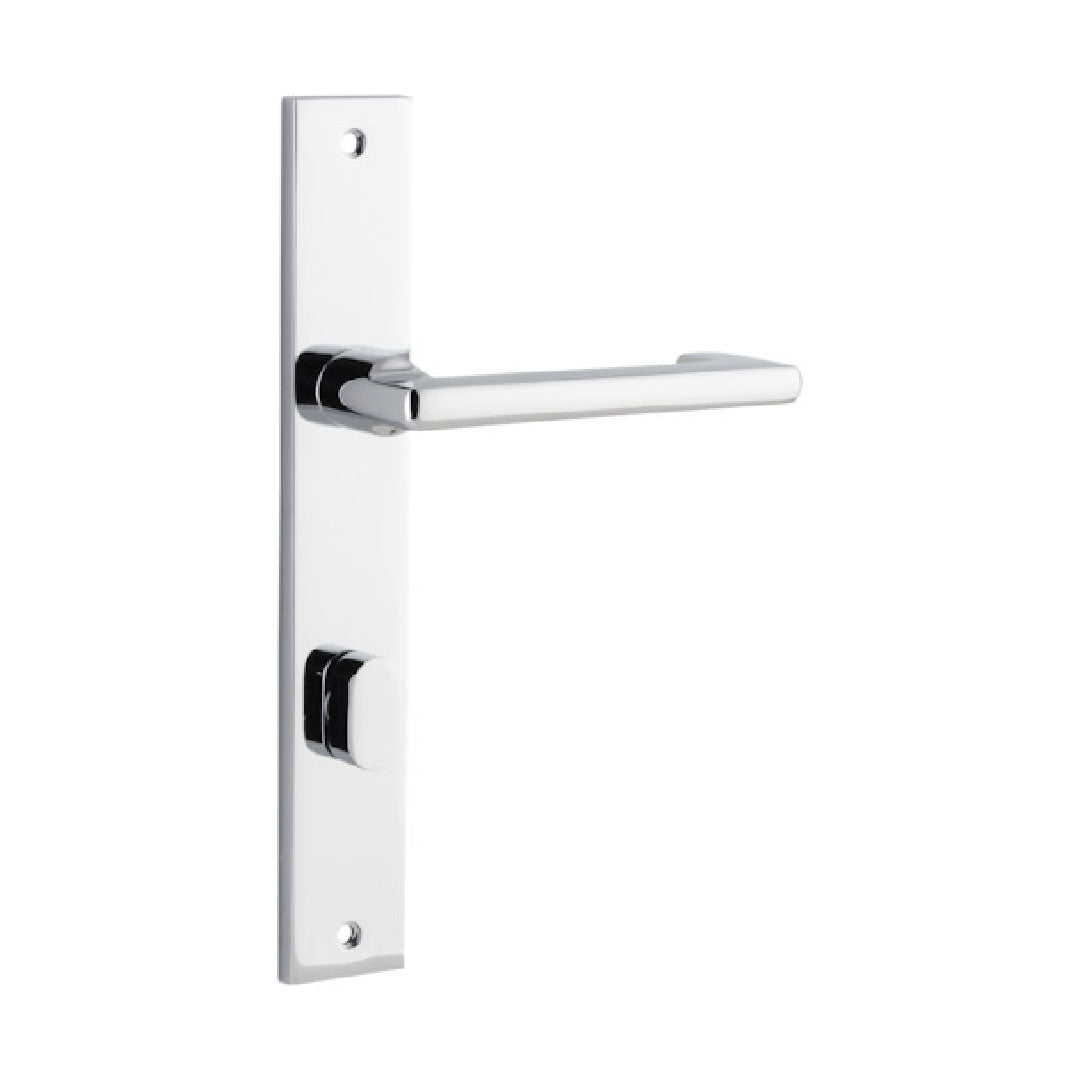 Iver Baltimore Lever 1/2 Set Rect Backplate Right Hand 240 X 38 X 55mm