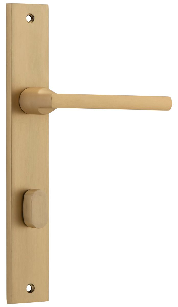 Iver Baltimore Privacy Lever Set Rect Backplate 240 X 38 X 55mm