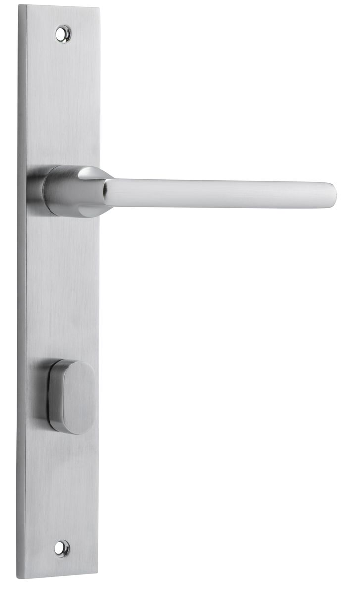 Iver Baltimore Privacy Lever Set Rect Backplate 240 X 38 X 55mm