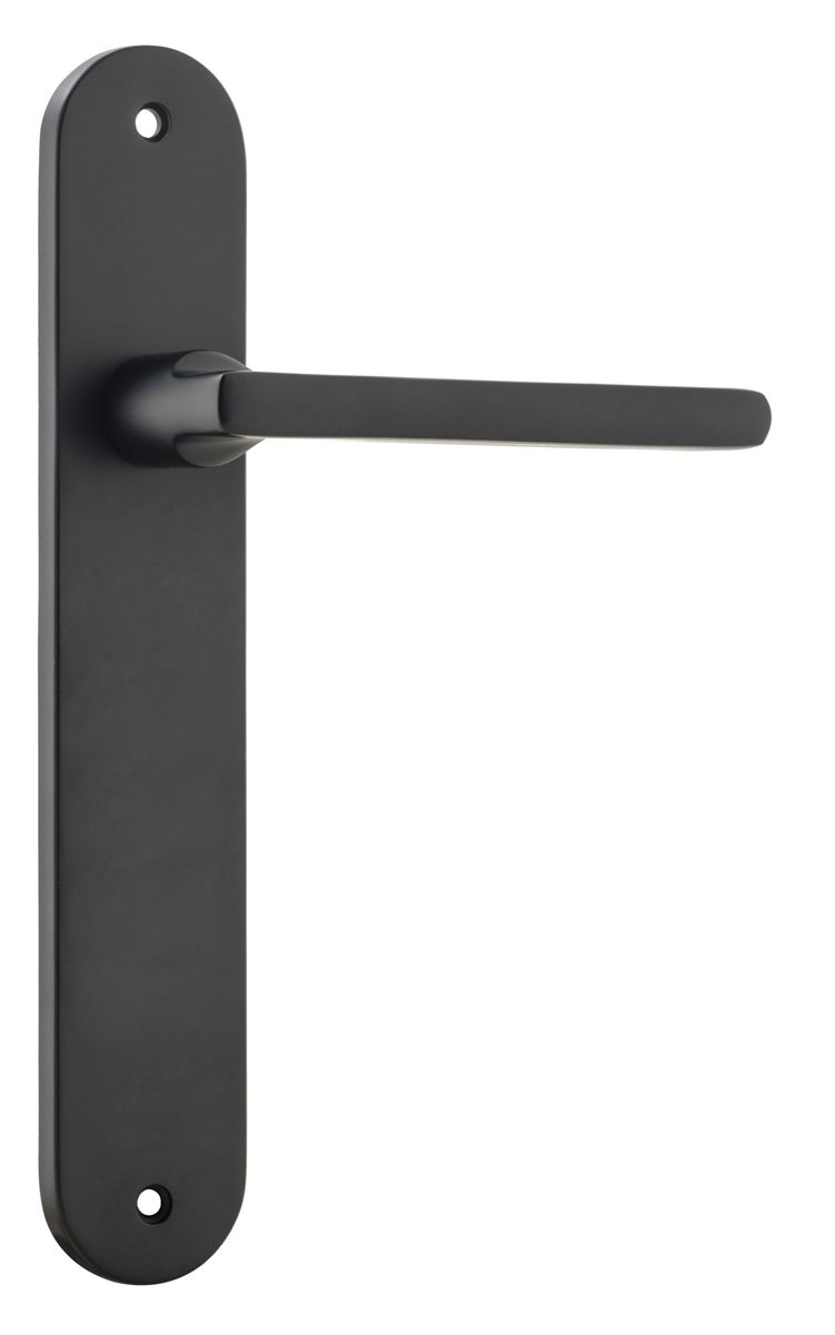 Iver Baltimore Passage Lever Set Oval Backplate 230 X 40 X 55mm