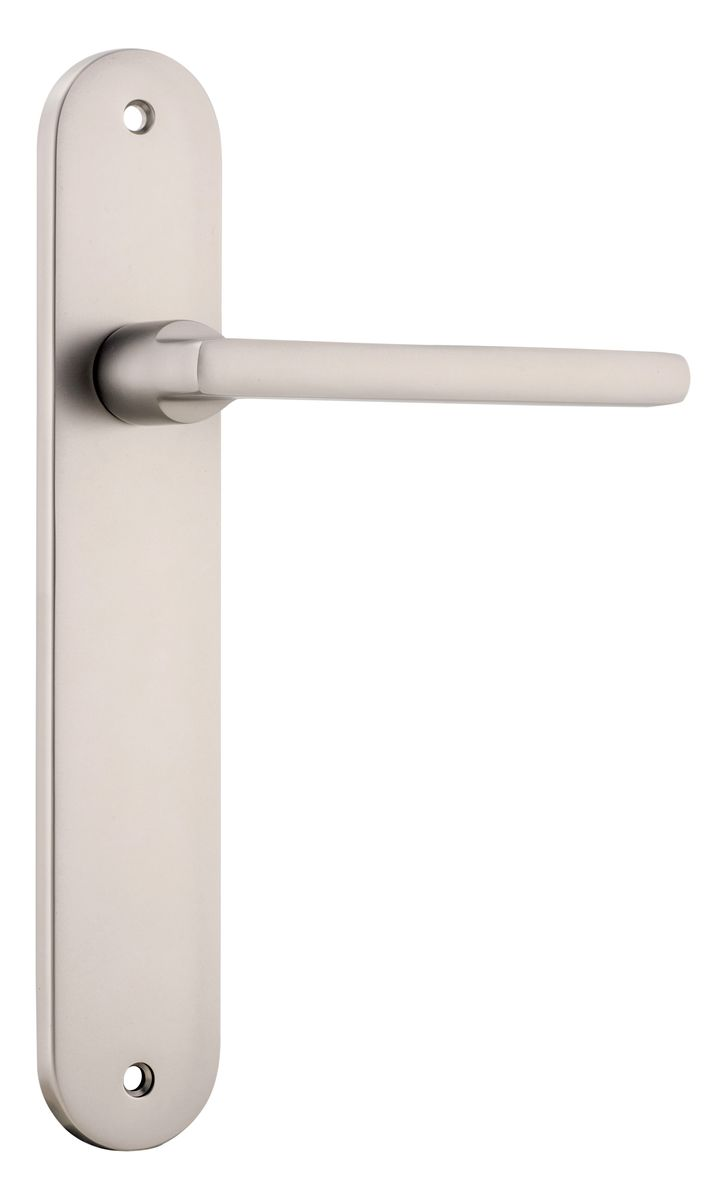 Iver Baltimore Lever 1/2 Set Oval Backplate Left Hand 230 X 40 X 55mm