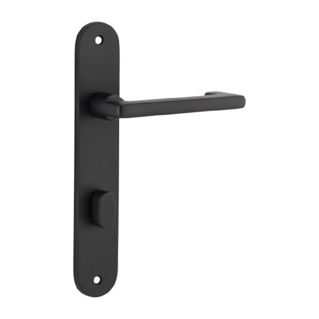 Iver Baltimore Lever 1/2 Set Oval Backplate Right Hand 230 X 40 X 55mm