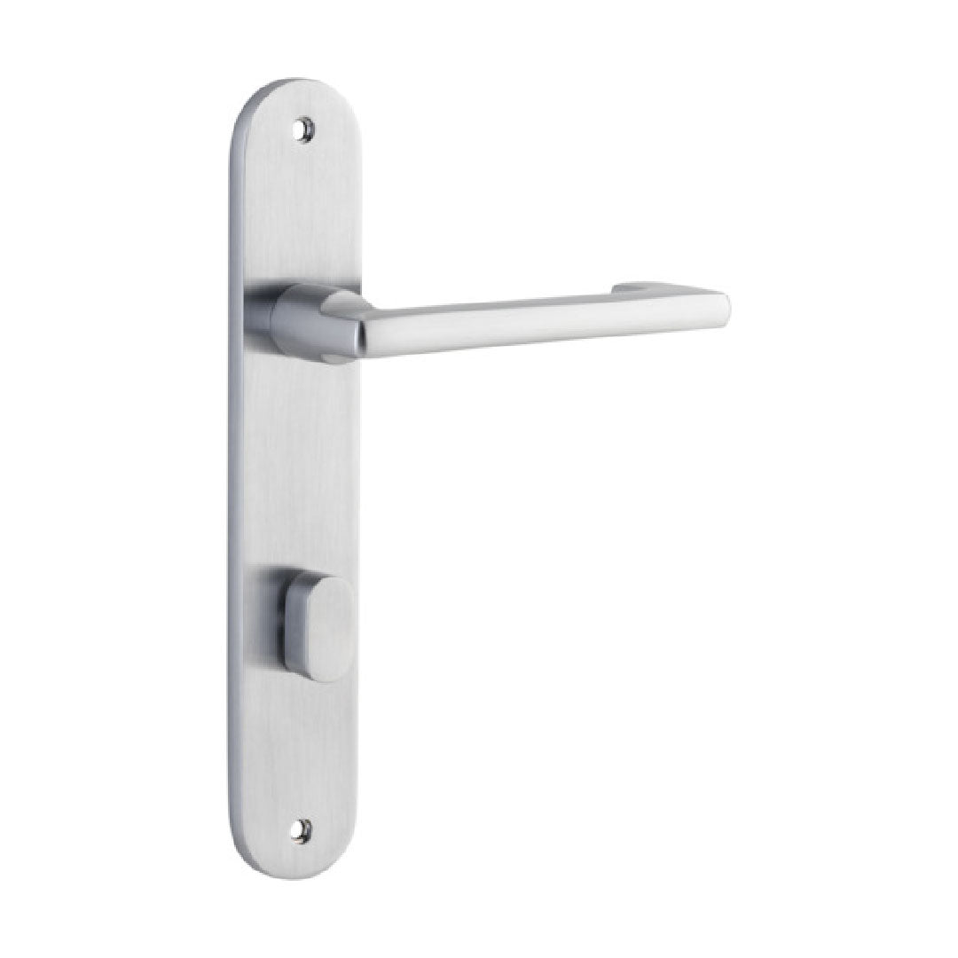 Iver Baltimore Lever 1/2 Set Oval Backplate Right Hand 230 X 40 X 55mm