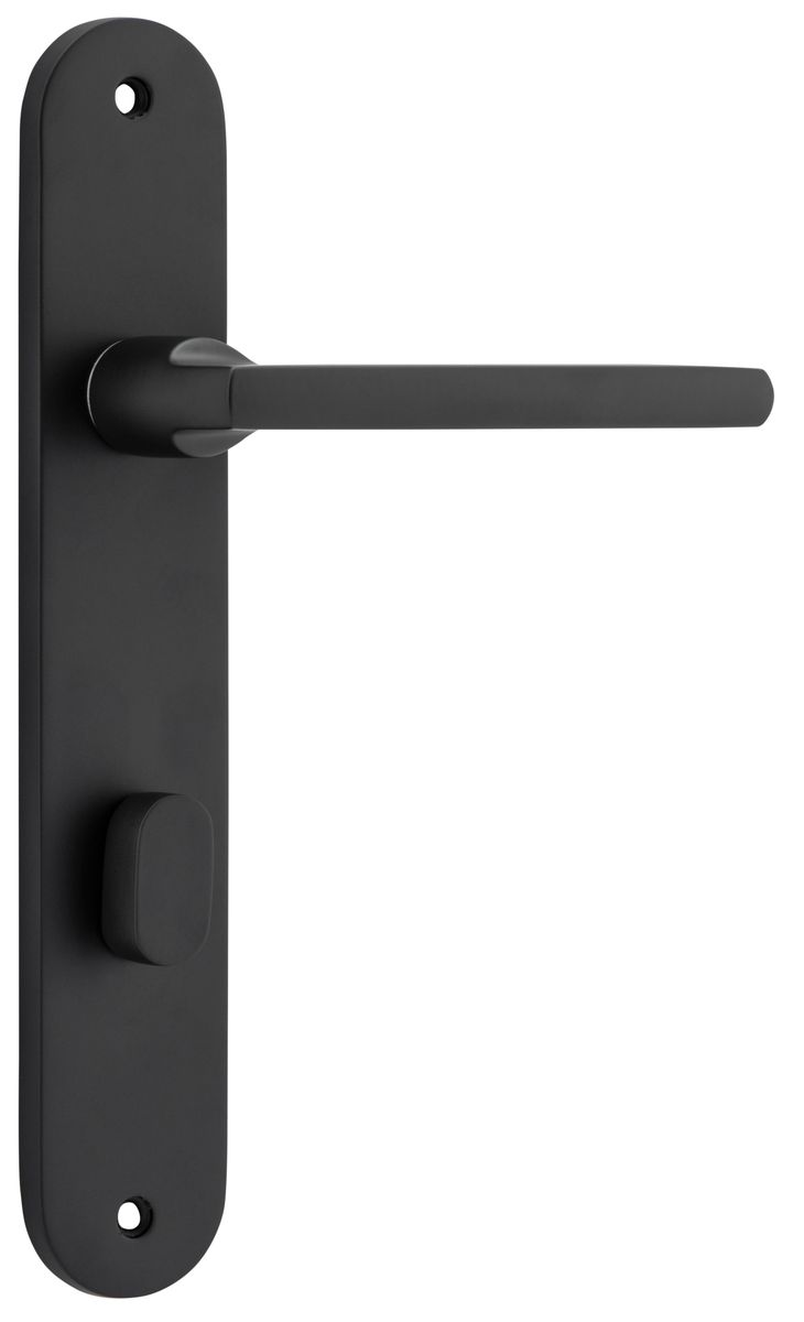 Iver Baltimore Privacy Lever Set Oval Backplate 230 X 40 X 55mm