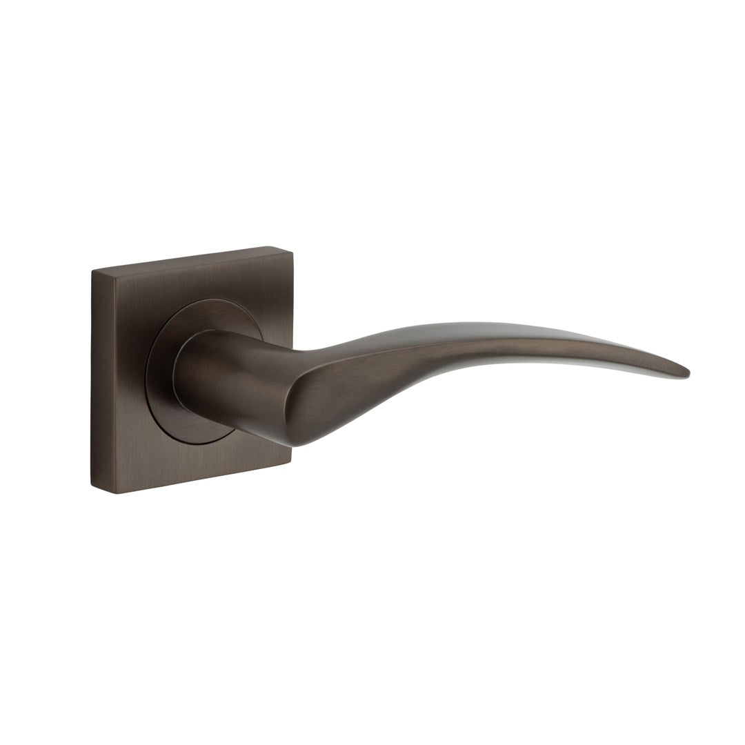 Iver Oxford Lever 1/2 Set Sq Backplate Left Hand