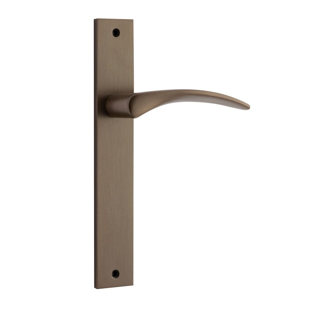 Iver Oxford Passage Lever Set Rect Backplate 230 X 40 X 60mm