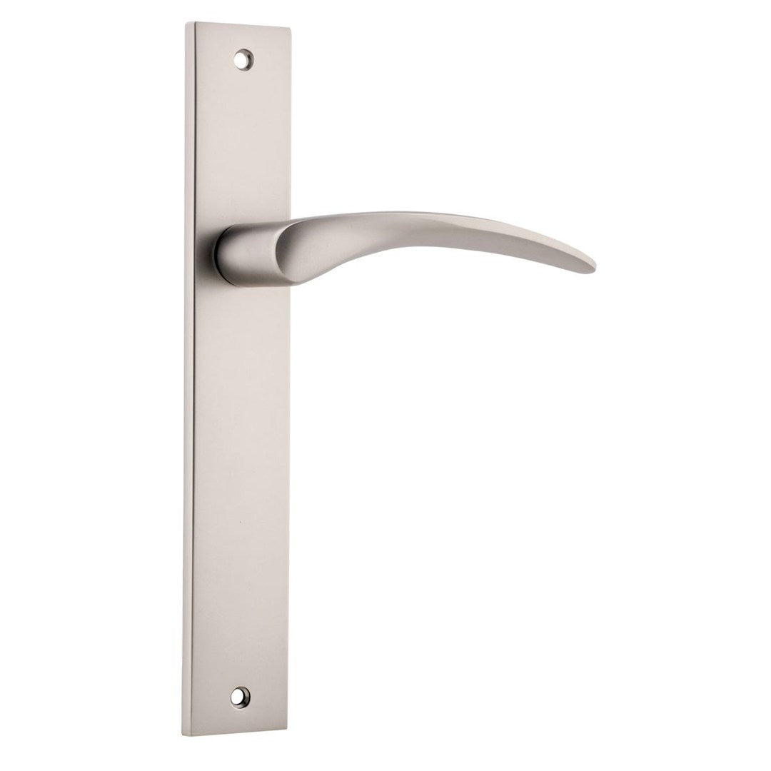 Iver Oxford Passage Lever Set Rect Backplate 230 X 40 X 60mm