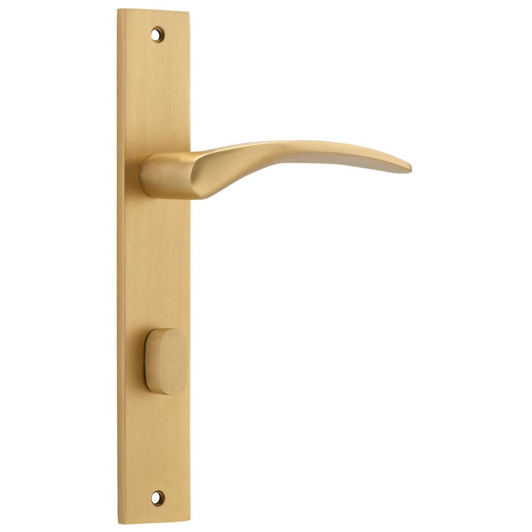 Iver Oxford Privacy Lever Set Rect Backplate 240 X 38 X 60mm