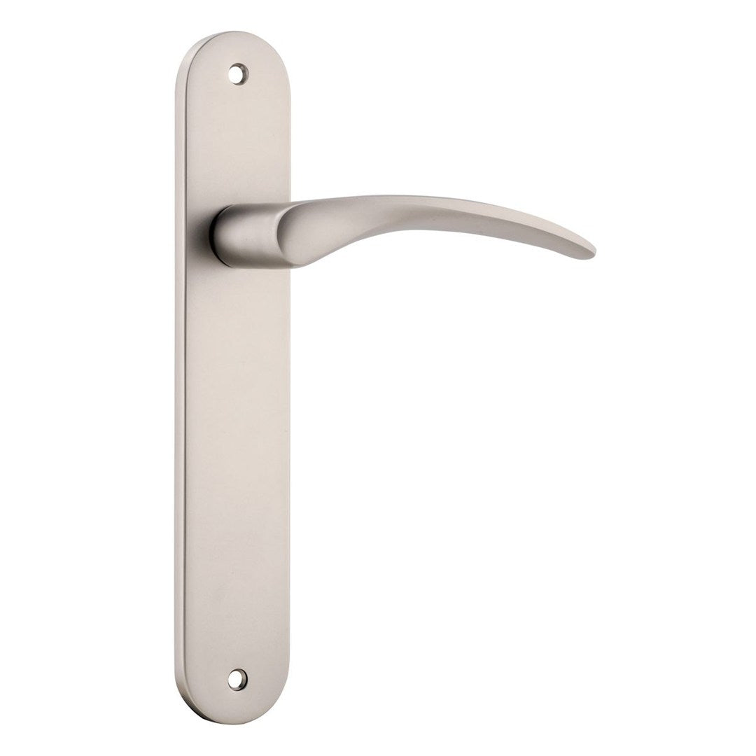 Iver Oxford Passage Lever 1/2 Set Oval Backplate Left Hand 230 X 40 X 60mm
