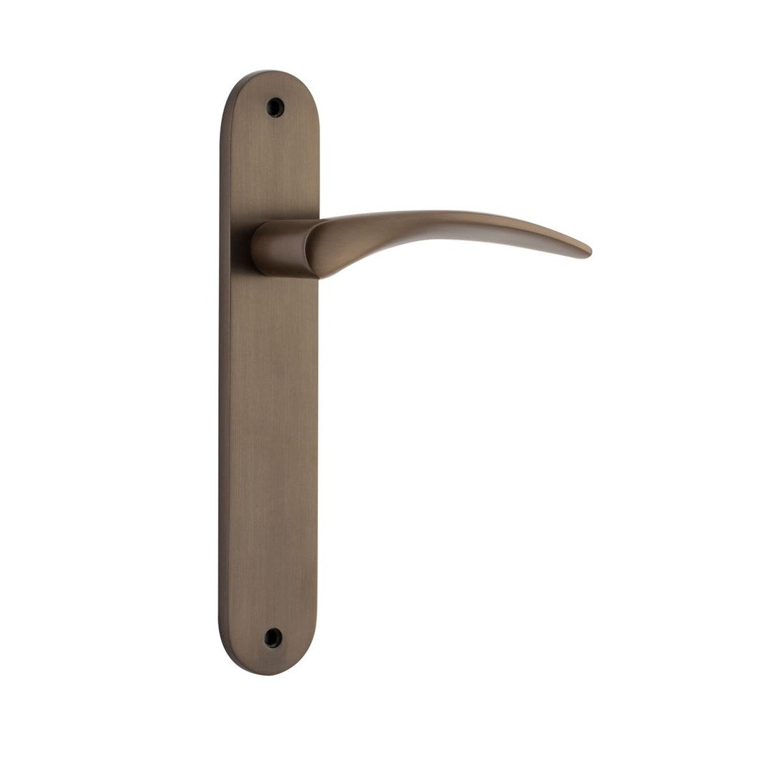 Iver Oxford Passage Lever 1/2 Set Oval Backplate Right Hand 230 X 40 X 60mm