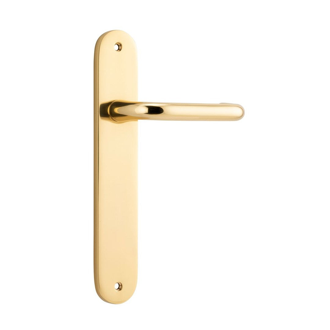 Iver Oslo Passage Lever Set Oval Backplate 230 X 40 X 57mm