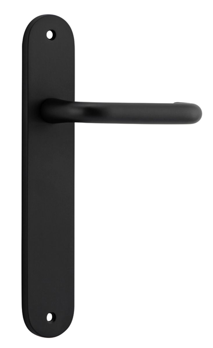 Iver Oslo Lever 1/2 Set Oval Backplate Right Hand 230 X 40 X 57mm