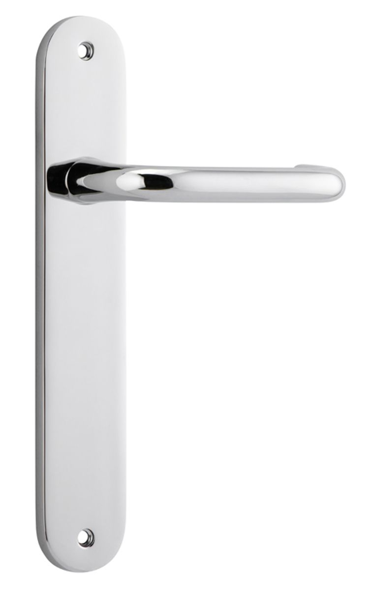 Iver Oslo Lever 1/2 Set Oval Backplate Right Hand 230 X 40 X 57mm