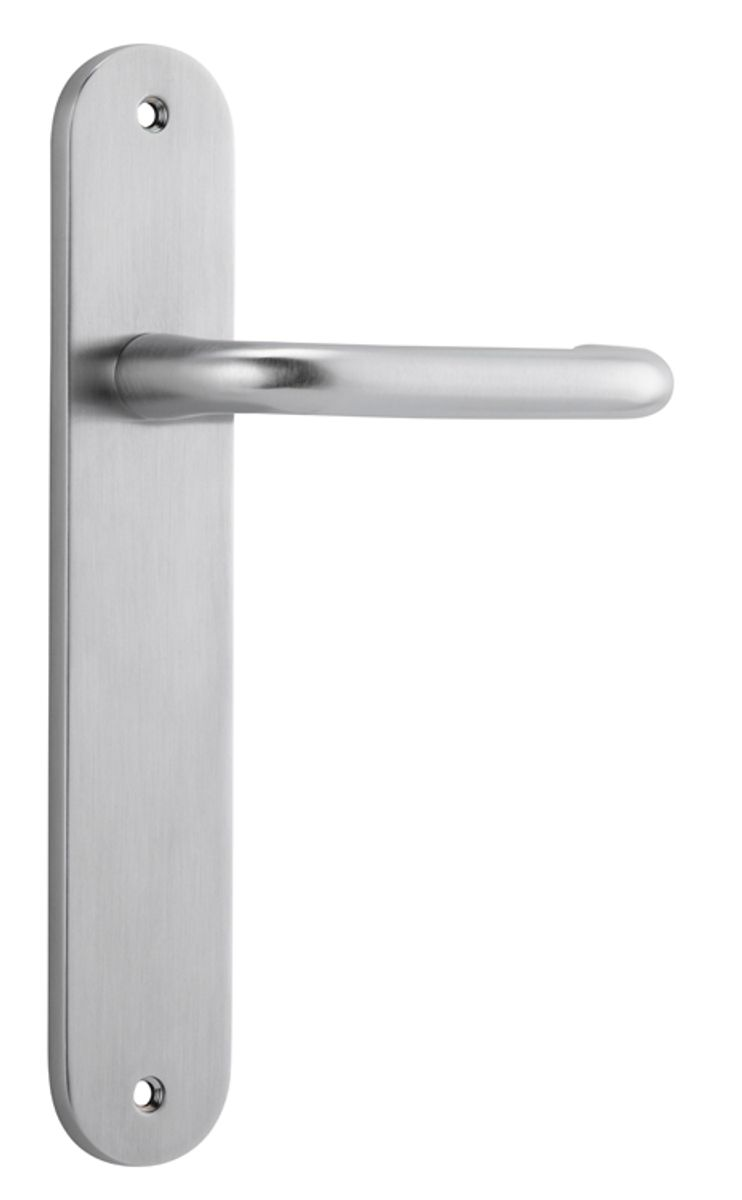 Iver Oslo Lever 1/2 Set Oval Backplate Right Hand 230 X 40 X 57mm