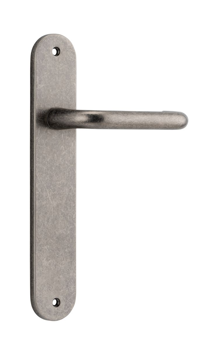 Iver Oslo Lever 1/2 Set Oval Backplate Right Hand 230 X 40 X 57mm