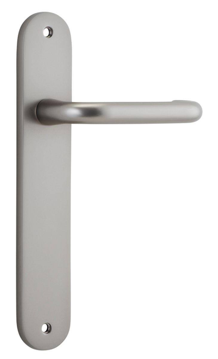 Iver Oslo Lever 1/2 Set Oval Backplate Right Hand 230 X 40 X 57mm