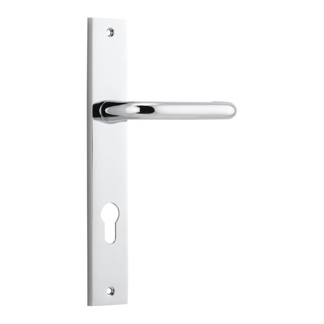 Iver Oslo Entrance Lever Set Rect Backplate 237 X 50 X 57mm
