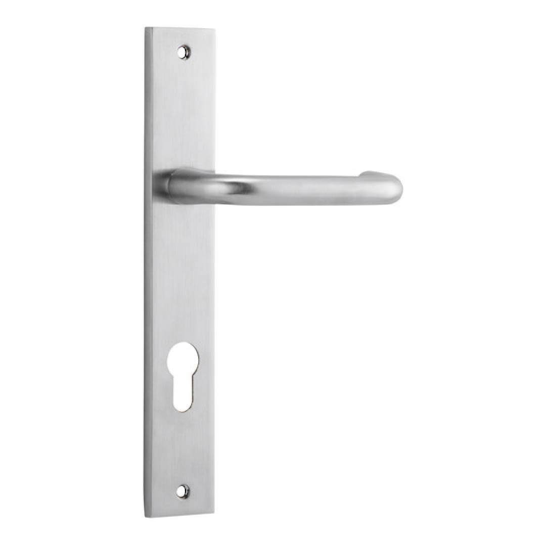 Iver Oslo Entrance Lever Set Rect Backplate 237 X 50 X 57mm
