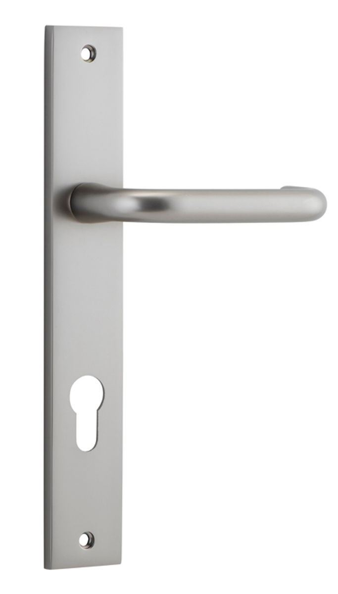 Iver Oslo Entrance Lever Set Rect Backplate 237 X 50 X 57mm