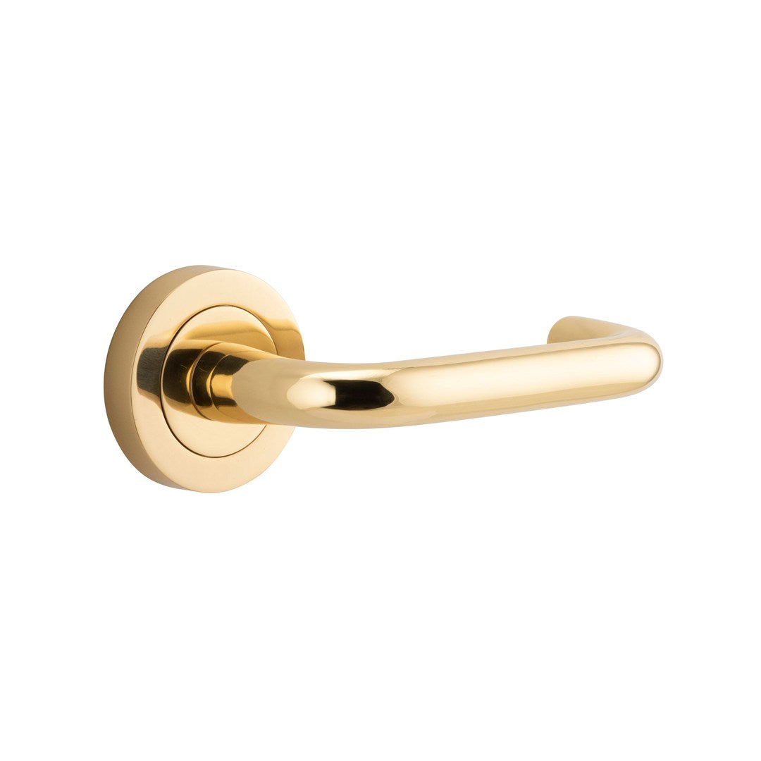 Iver Oslo Passage Lever Set Rnd Backplate 52 X 57mm