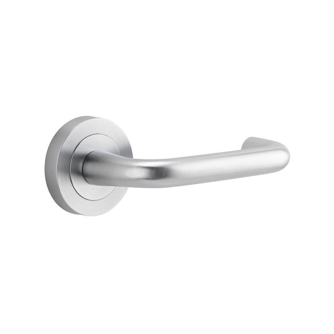 Iver Oslo Passage Lever Set Rnd Backplate 52 X 57mm