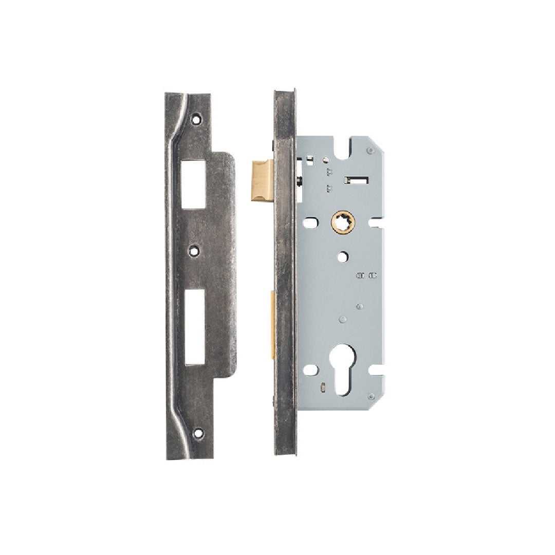 Iver Euro Mortice Lock Rebated 45mm Backset