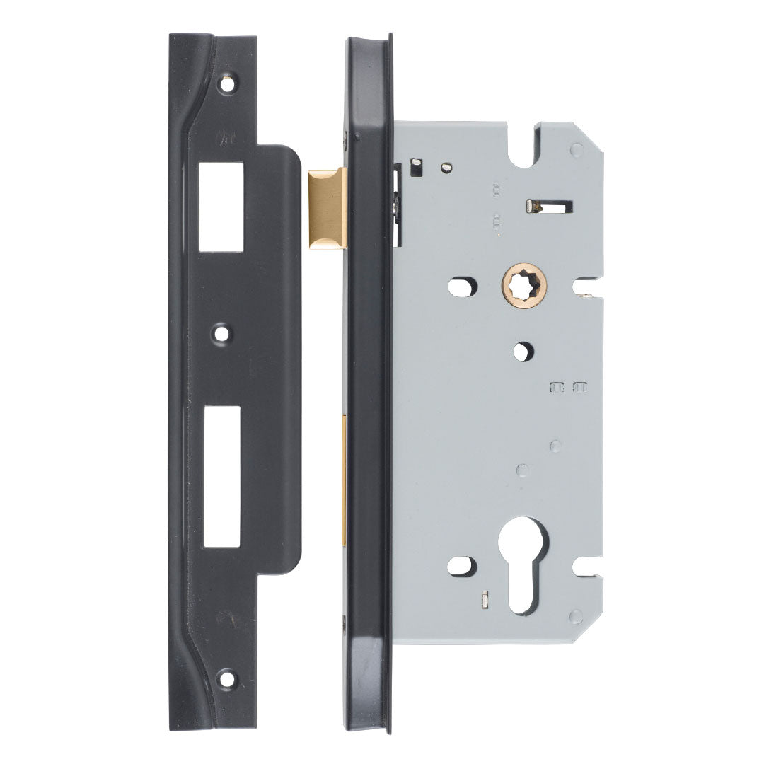 Iver Euro Mortice Lock Rebated 60mm Backset