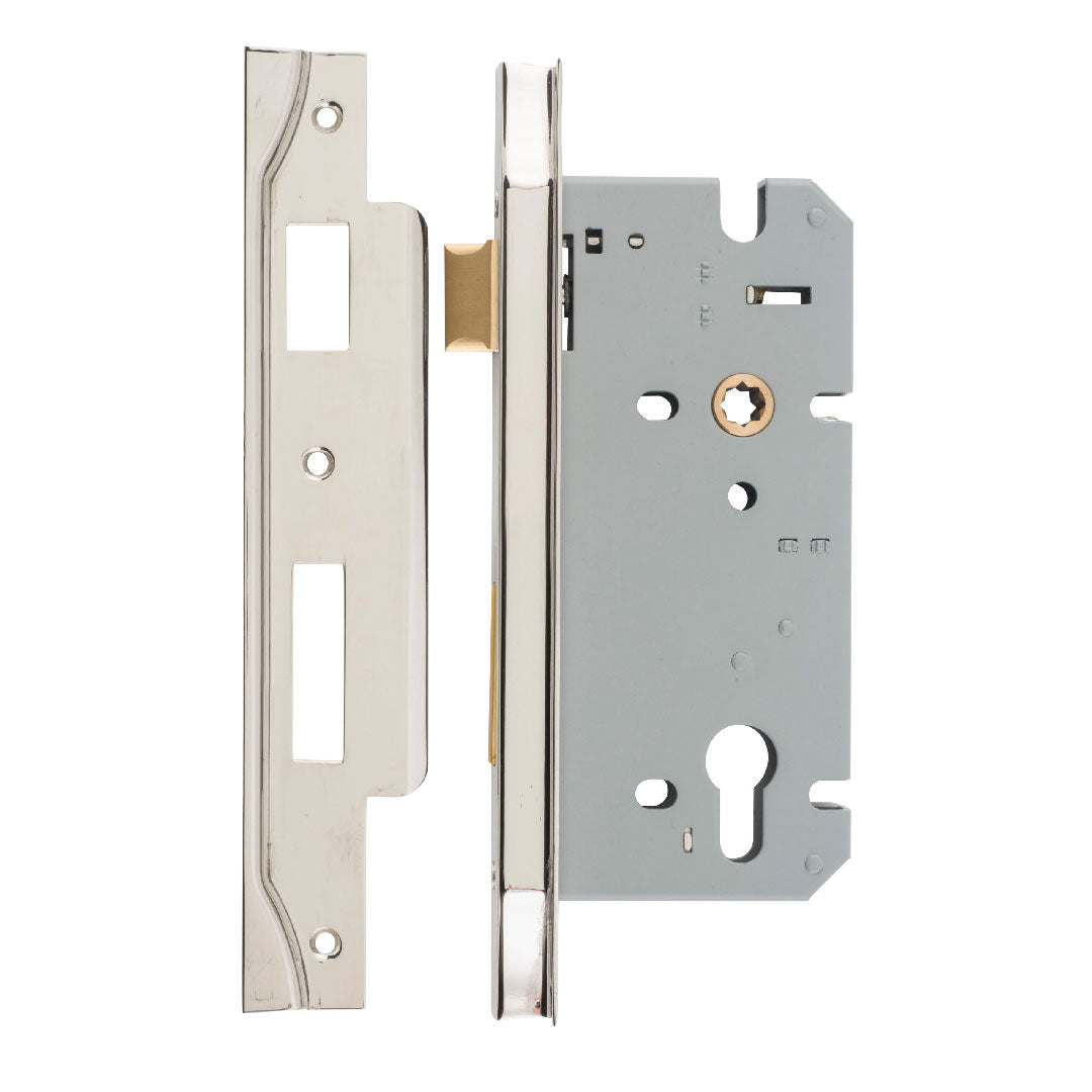Iver Euro Mortice Lock Rebated 60mm Backset