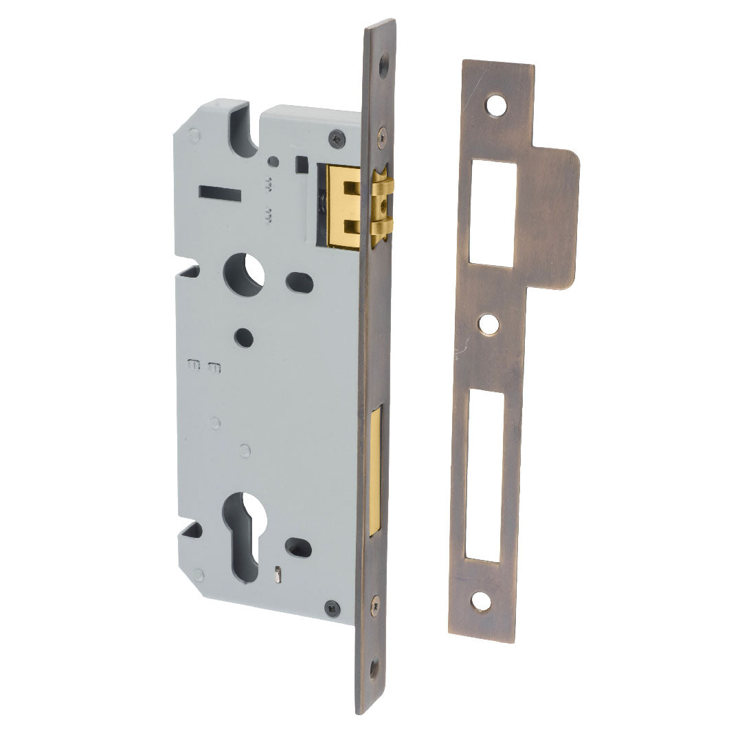 Iver Euro Mortice Lock Roller 45mm Backset